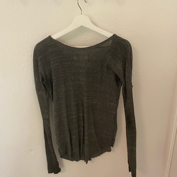 Free people beach grey top - Picture 4 of 4